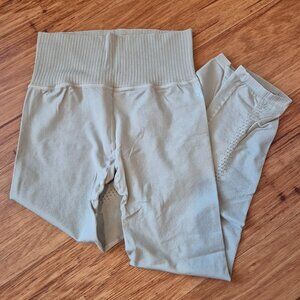 Free People Movement Good Karma Leggings, Sea Glass, Size M/L